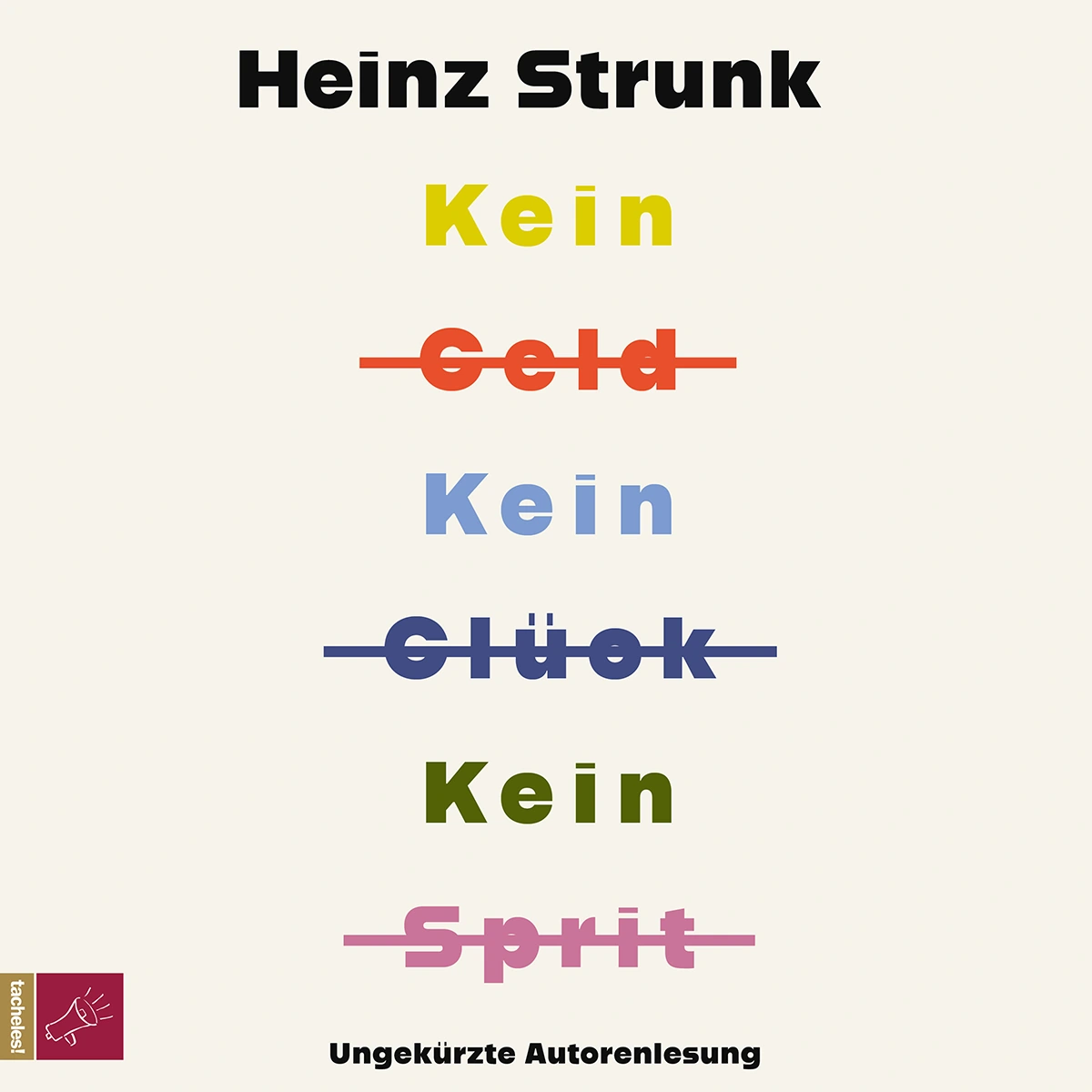 Geschützt: Heinz Strunk liest „Kein Geld Kein Glück Kein Sprit“