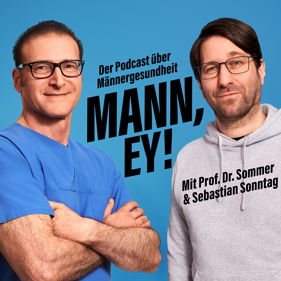 Coverabbildung Podcast "Mann, ey!"